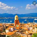 公寓 Appartement, Parc Arbore, Piscine Panoramique Sur Golf De St Tropez 雷以桑布尔